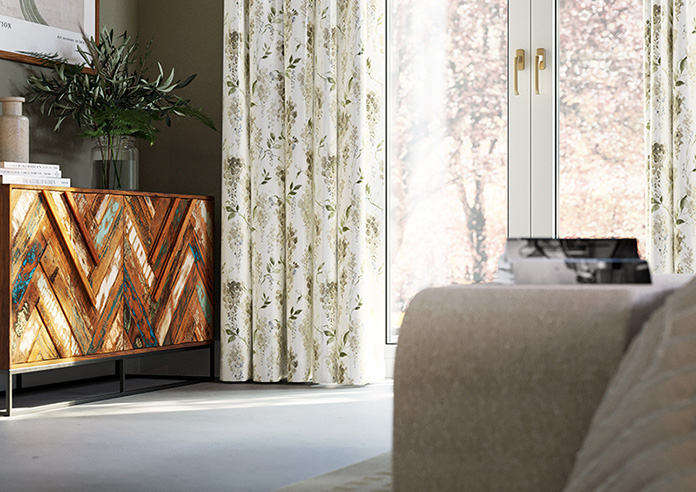Wisteria Silk, Cool Taupe - Made to Measure Curtains - Image 5